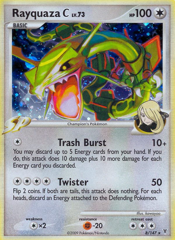 Supreme Victors Holo Rayquaza C #8/147